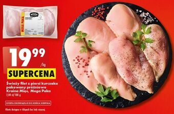 Biedronka Filet z piersi kurczaka kraina mięs oferta