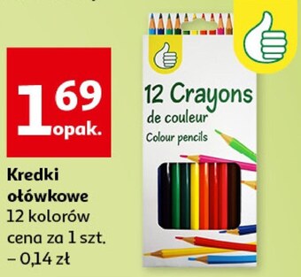 Auchan Kredki ołówkowe oferta