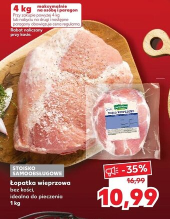 Kaufland Łopatka wieprzowa bez kości 1 kg oferta