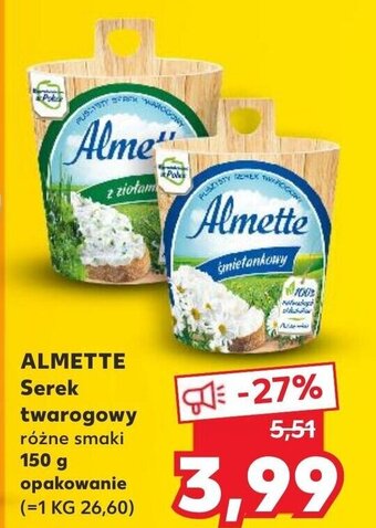 Kaufland Almette Serek twarogowy 150 g oferta