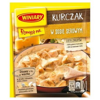 Winiary pomysł na… kurczak w sosie serowym 28 g