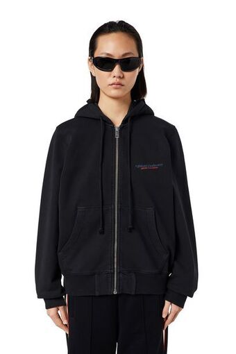 Diesel Hoodie with puff logo oferta