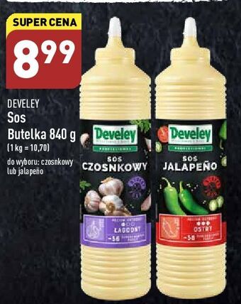 ALDI Sos czosnkowy develey oferta