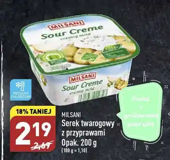 ALDI Serek twarogowy z ziołami milsani oferta