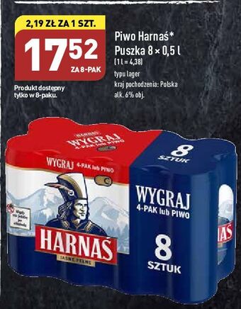 ALDI Piwo harnaś jasne pełne oferta