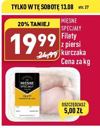 ALDI Filet z kurczaka mięsne specjały zawsze świeże (aldi) oferta