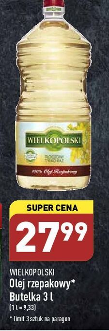 ALDI Olej wielkopolski rzepakowy oferta