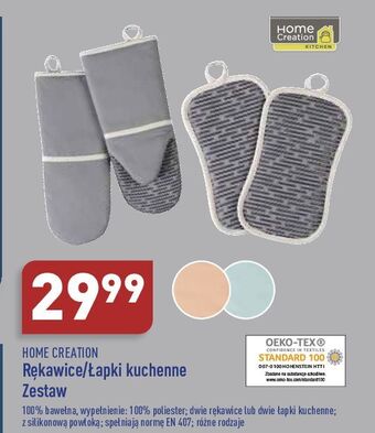 ALDI Rękawice kuchenne home creation oferta