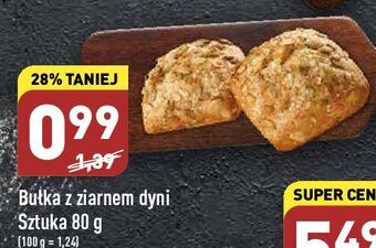 ALDI Bułka z ziarnami dyni oferta