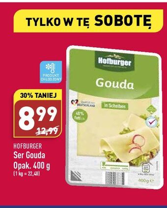 ALDI Ser gouda hofburger oferta