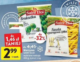 Fasola szparagowa żółta cięta saint eloi