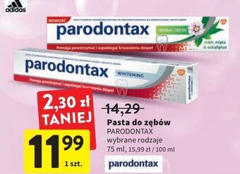 Pasta do zębów parodontax whitening