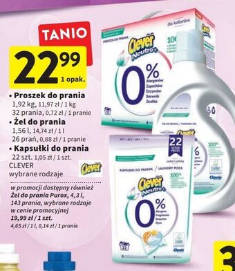 Intermarche Żel do prania universal purox oferta