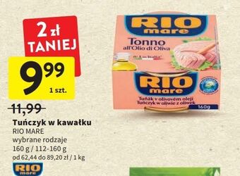 Intermarche Tuńczyk kawałki w oliwie z oliwek rio mare oferta