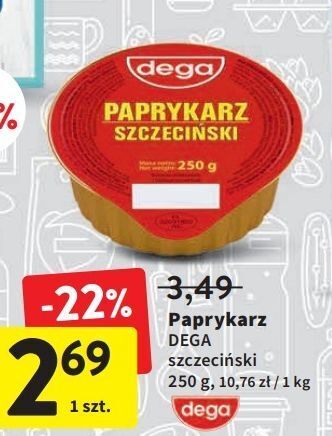 Intermarche Paprykarz szczeciński dega oferta
