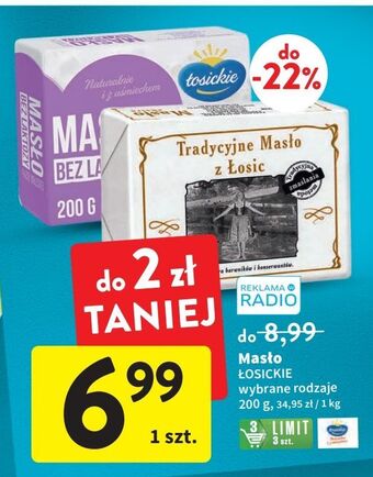 Intermarche Masło bez laktozy łosickie oferta