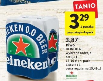 Intermarche Piwo heineken 0.0% oferta