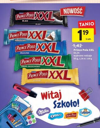 Intermarche Wafelek classic prince polo xxl oferta