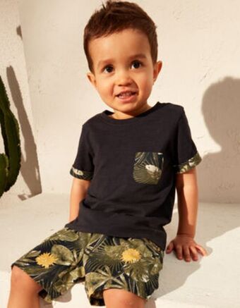 Takko Fashion Niemowlę t-shirt - kieszeń na piersi oferta