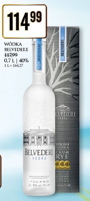 Dino Wódka - kartonik belvedere oferta