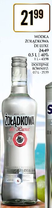 Dino Wódka żołądkowa gorzka de luxe oferta