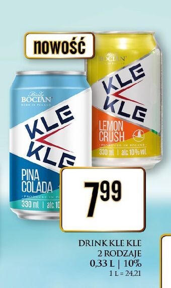 Dino Napój pinacolada biały bocian kle oferta