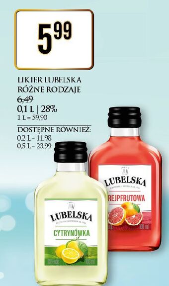 Dino Wódka lubelska grejpfrutowa oferta