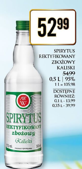 Dino Spirytus zbożowy kaliski oferta