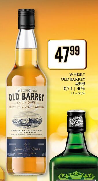 Dino Whiskey old barrey oferta