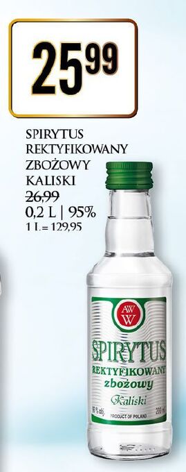 Dino Spirytus zbożowy kaliski oferta