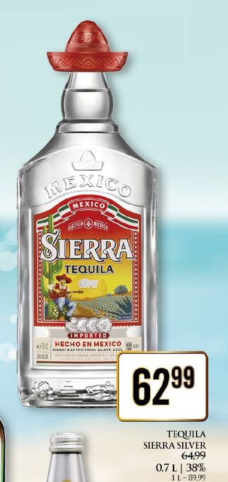 Tequila sierra silver