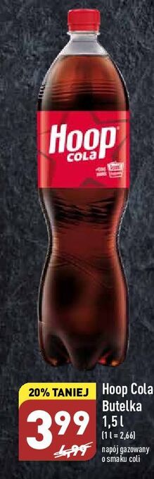 ALDI Napój hoop cola oferta