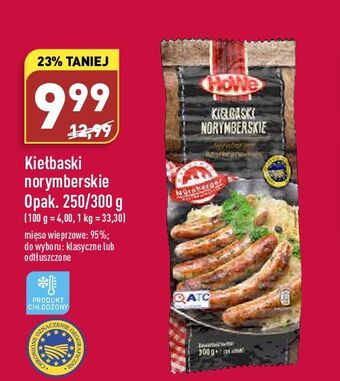 ALDI Kiełbaski norymberskie light howe oferta