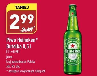 ALDI Piwo heineken oferta