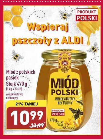ALDI Miód wielokwiatowy polski oferta