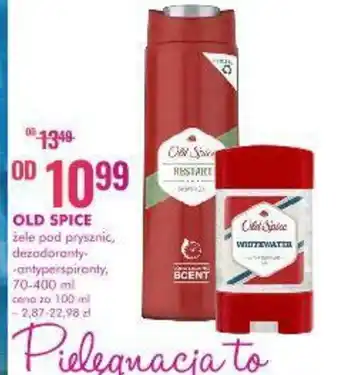 SuperPharm Old Spice żele pod prysznic lub dezodoranty-antyperspiranty 50-400ml oferta