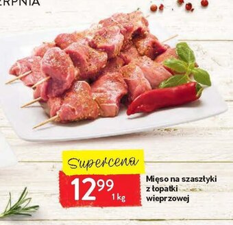 Intermarche Mięso na szaszłyki z łopatki wieprzowej 1 kg oferta