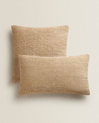 ZARA HOME Pleciona poszewka na poduszkę dekoracyjną oferta