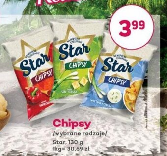 Wizan Star Chipsy 130 g oferta