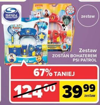 Carrefour Zostań bohaterem chase psi patrol spin master oferta