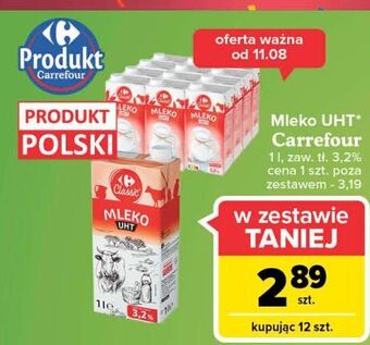 Mleko 3.2 % carrefour