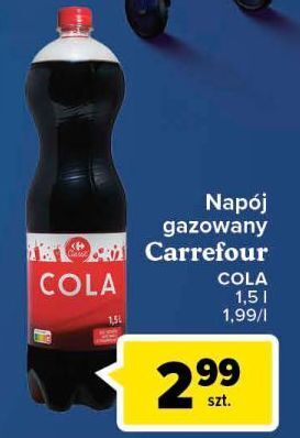 Carrefour Napój cola carrefour classic oferta