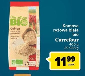 Carrefour Komosa ryżowa biała carrefour bio oferta