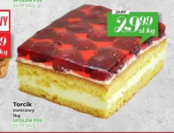 Społem Społem PSS Torcik owocowy 1 kg oferta