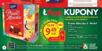 Delikatesy Centrum E. Wedel Ptasie Mleczko 360 g oferta