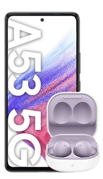 T-Mobile Samsung galaxy a53 5g + galaxy buds2 lawendowe oferta