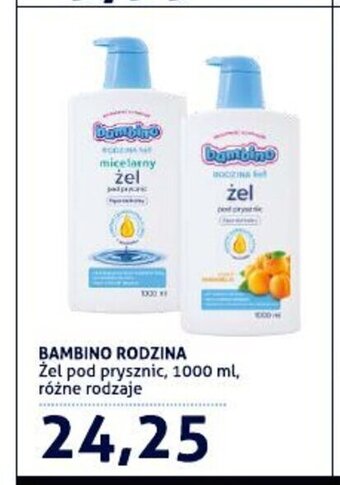 Bambino Rodzina Żel pod prysznic 1000 ml
