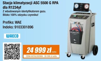 Stacja klimatyzacji waeco