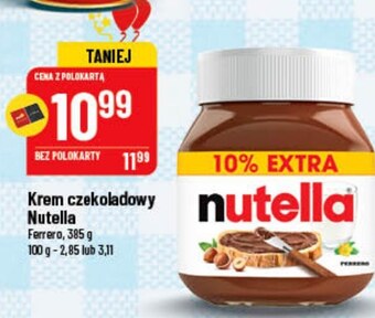 Krem czekoladowy nutella