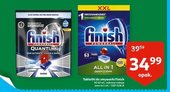 Tabletki do zmywarek regular finish quantum
